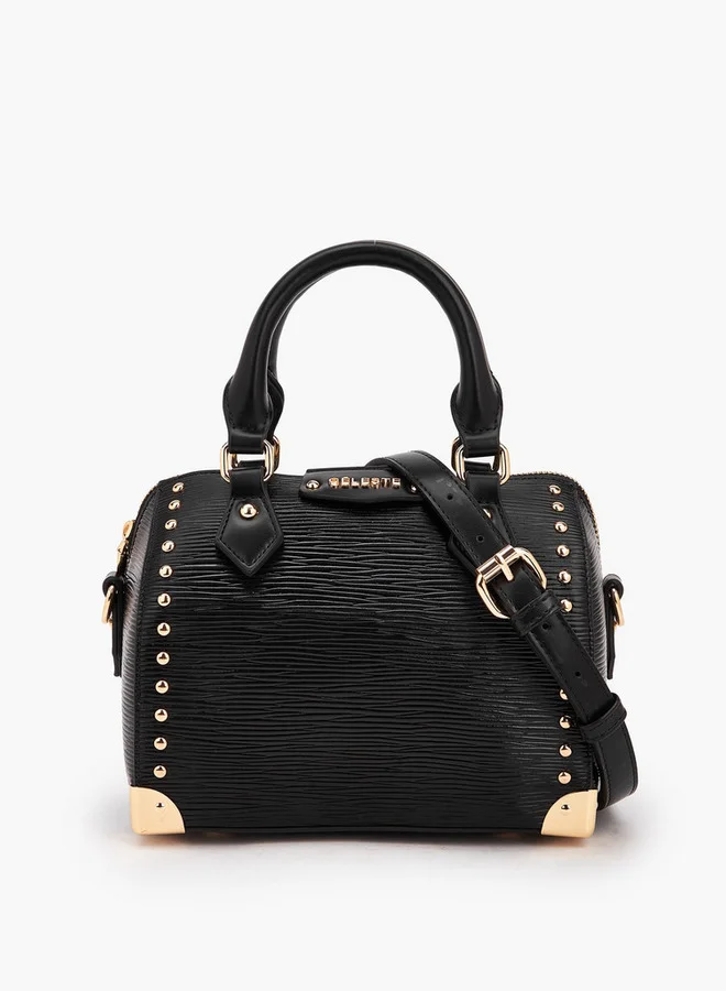 سيليست Textured Crossbody Bag With Adjustable Strap